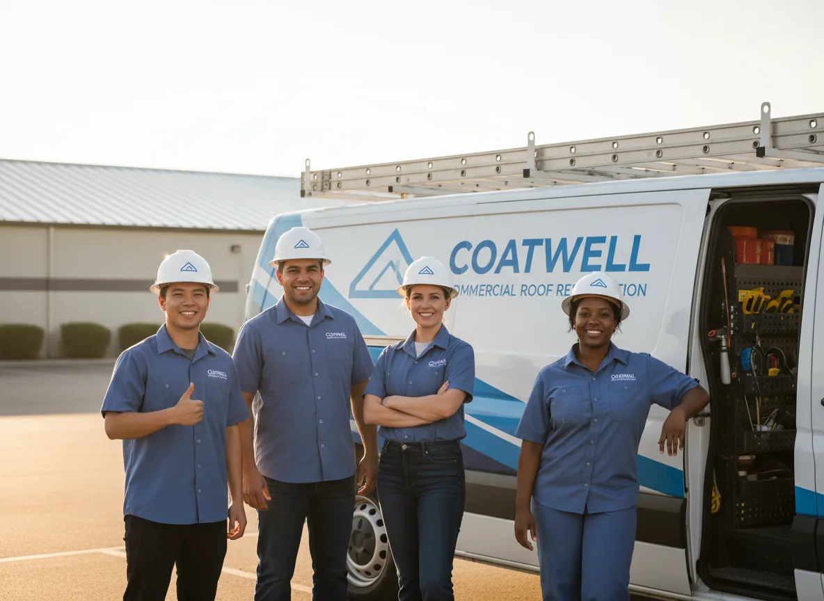 Commercial roof coating company in Pataskala, OH